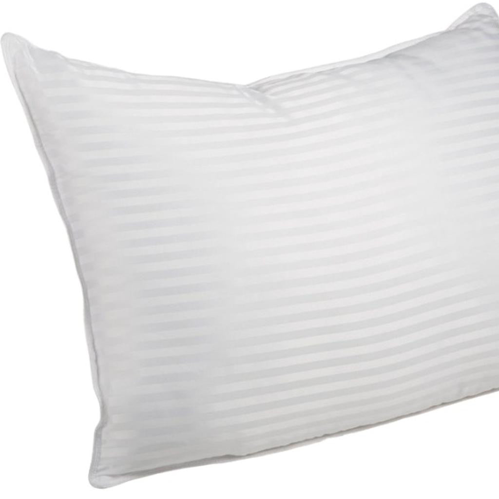 Set of Two Microfiber Down Alternative Medium Standard Size Bed Pillows - PM Bedding Store