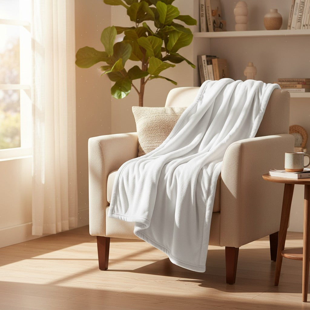 BSB Collection Plush Fleece Blankets - PM Bedding Store