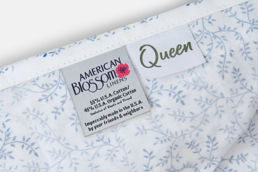 Cotton Percale Bed Sheet Set Print
