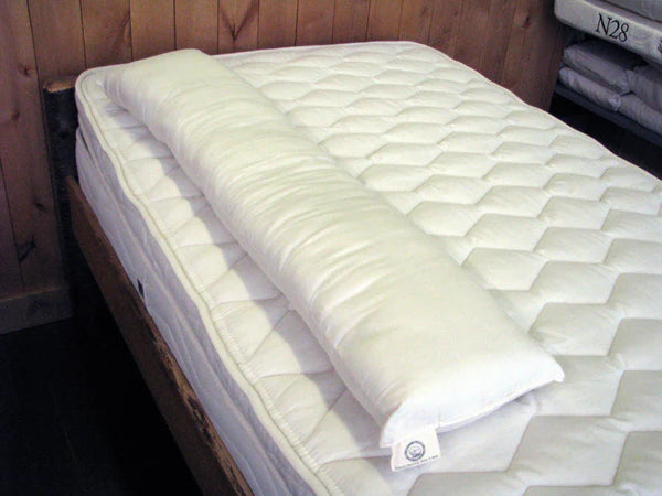 Holy Lamb Organics baby family bed bumper, soft and cushioned safety bumper for crib or bed, made of organic materials.