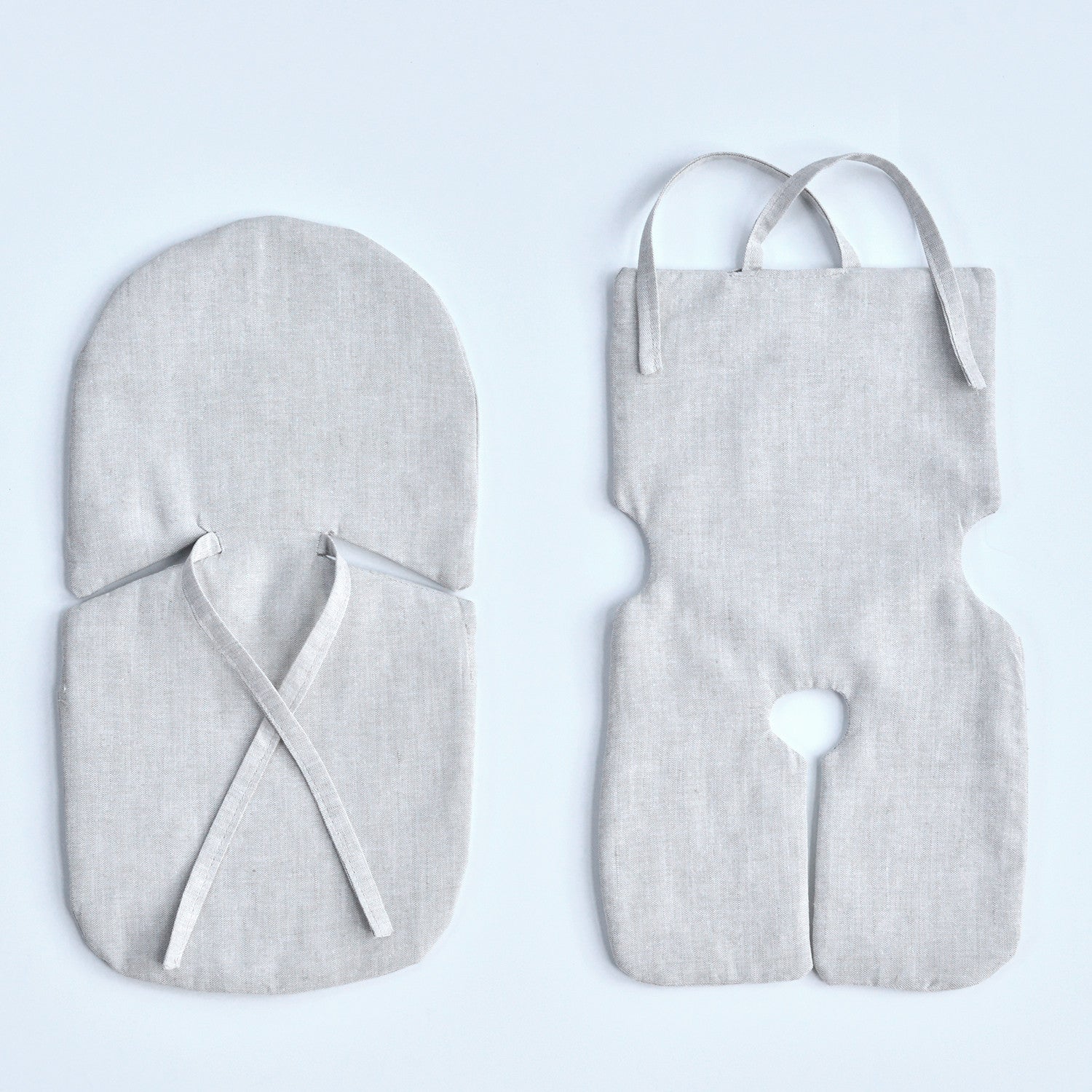 Organic Cooling Infant Car Seat Flax Inserts & Linen Covers