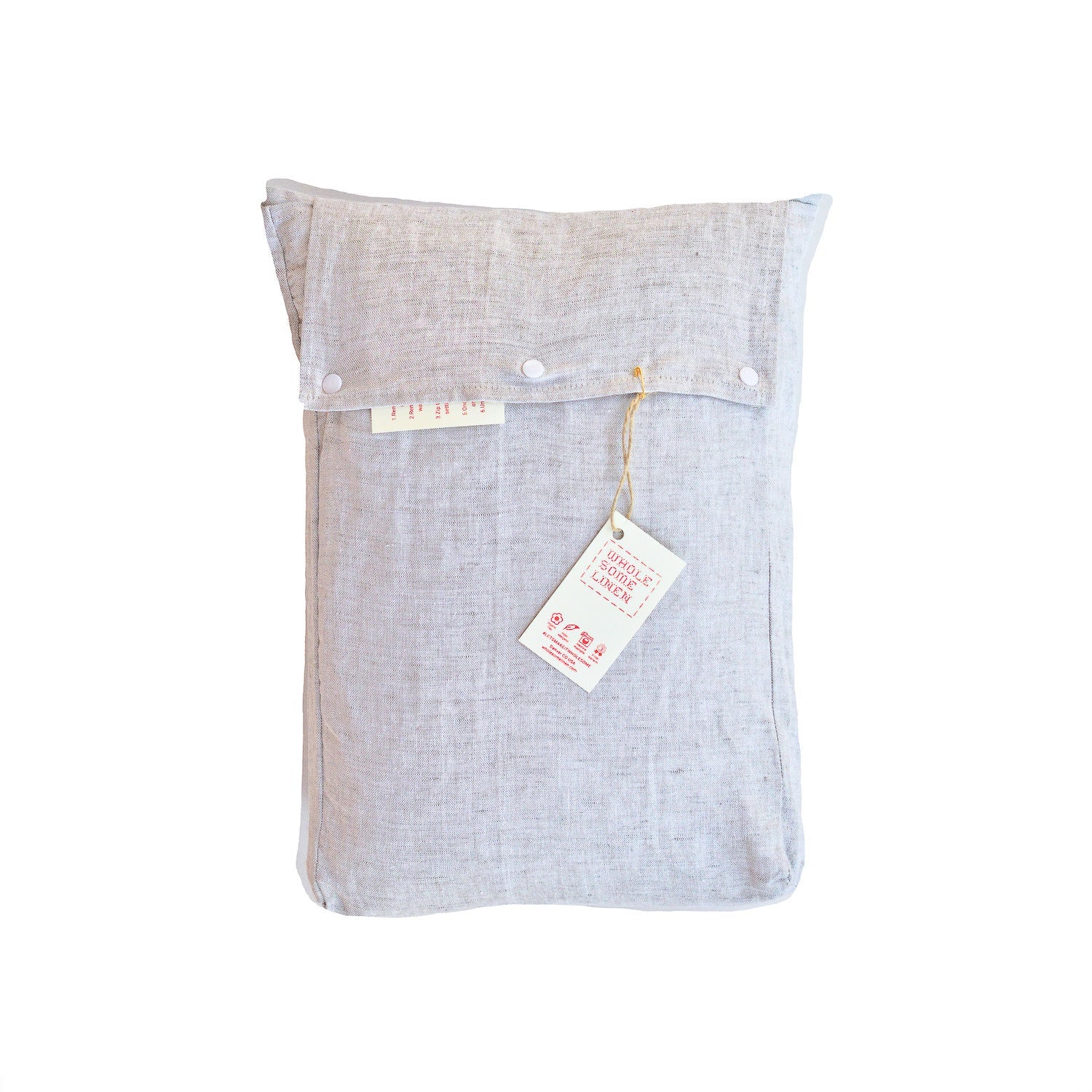 Organic Flax Linen Toddler Pillow