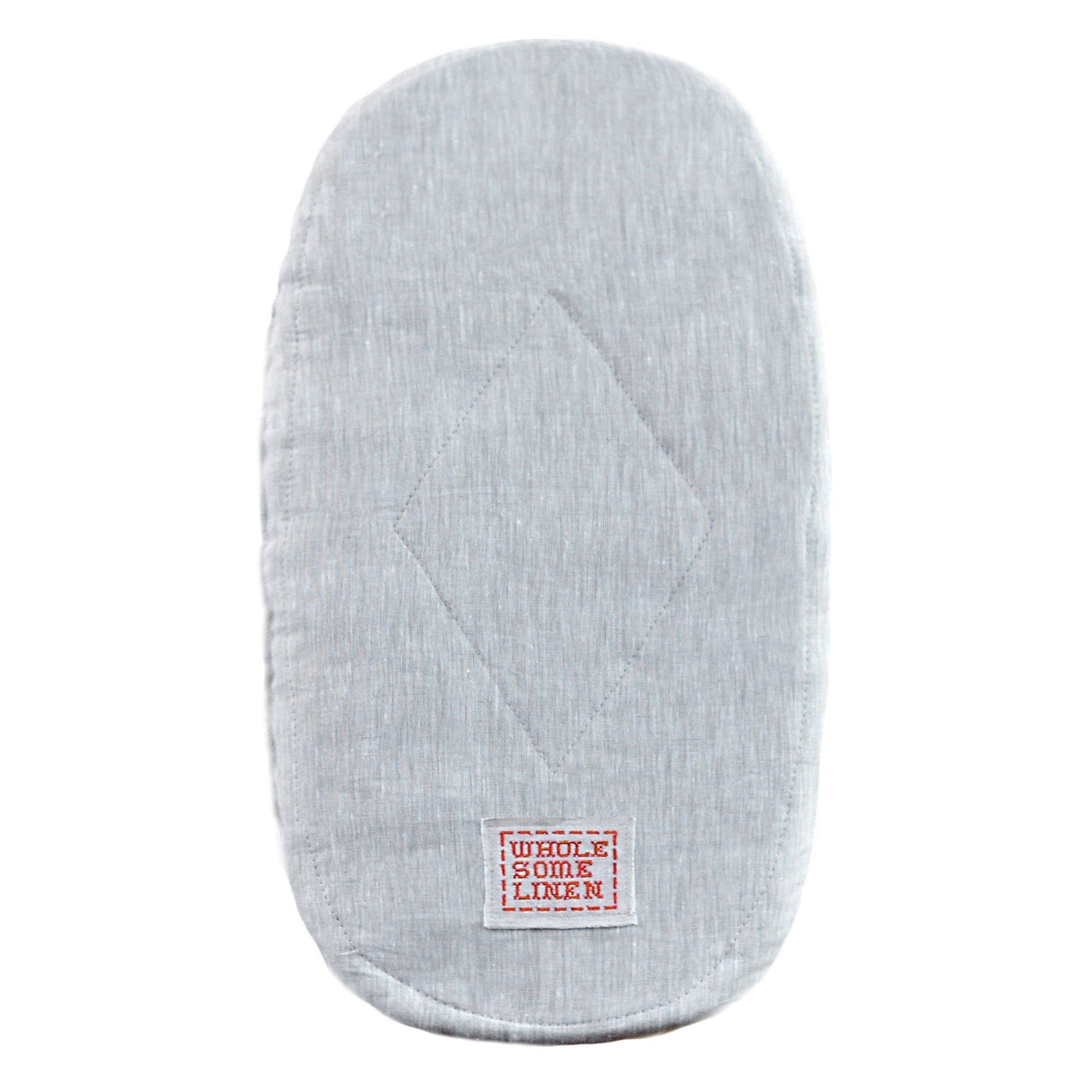 Custom Organic Flax Linen Mattress Pad for Bassinet, Cradle or Crib