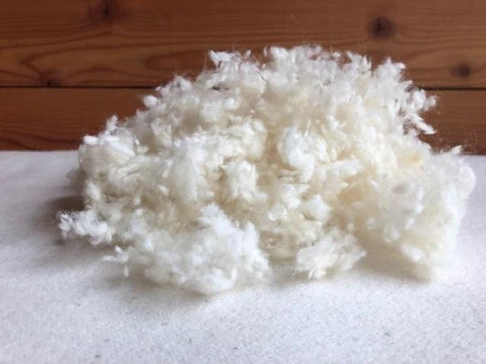 Extra puffs for Holy Lamb Organics Wooly Down Pillow, soft, plush pillow inserts with fluffy wool filling for added comfort.